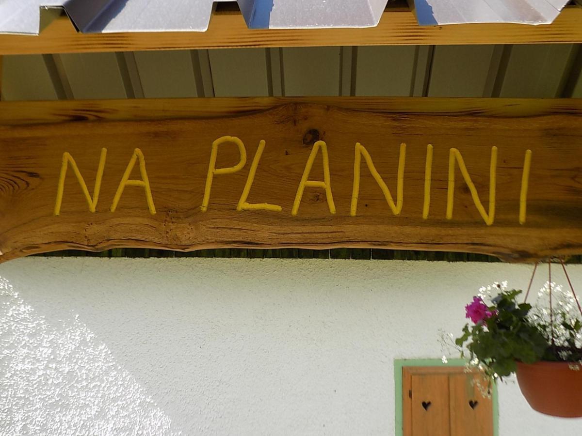Holiday Home Na Planini Tolmin Exterior foto